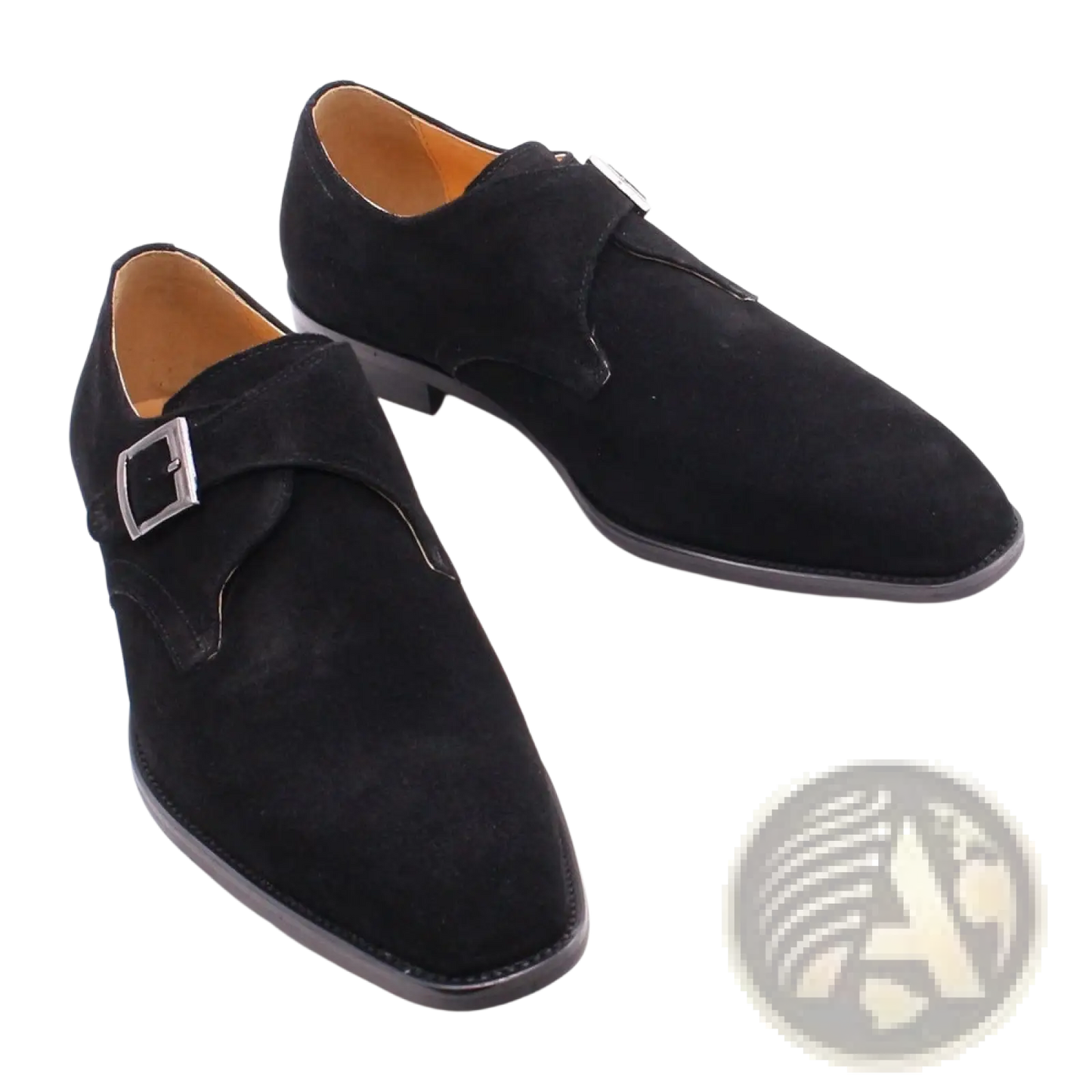 Handmade Suede Horsebit Loafers for Men Business Casual Shoes