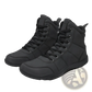 Hiking Boots Wide Toe Leather High Top Sports Shoes