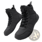 Hiking Boots Wide Toe Leather High Top Sports Shoes