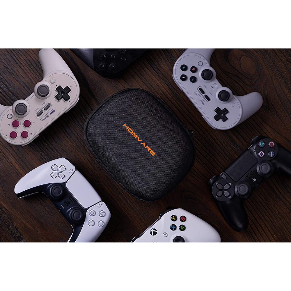 Homvare Controller Case – Protective Travel Storage for Switch Pro, PS5, PS4, and Xbox One Controllers