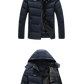 Hooded Quilted Winter Jacket with Plush Fleece Lining