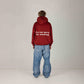 Compliments Not Sorry for Anything Dark Red Hoodie