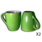 Homvare Porcelain Coffee Mug, Tea Cup, 10 oz