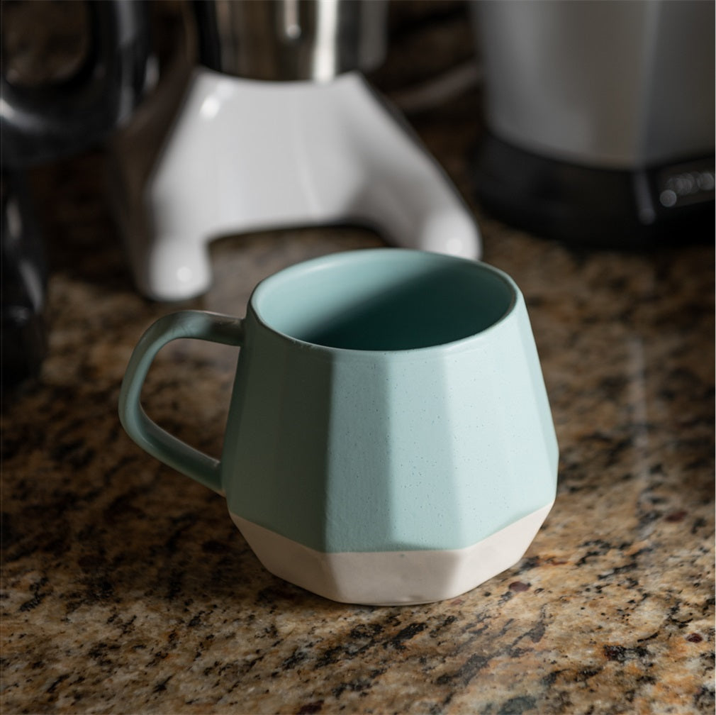 Homvare Porcelain Coffee Mug, Tea Cup for Office and Home Suitable for Both Hot and Cold Beverage