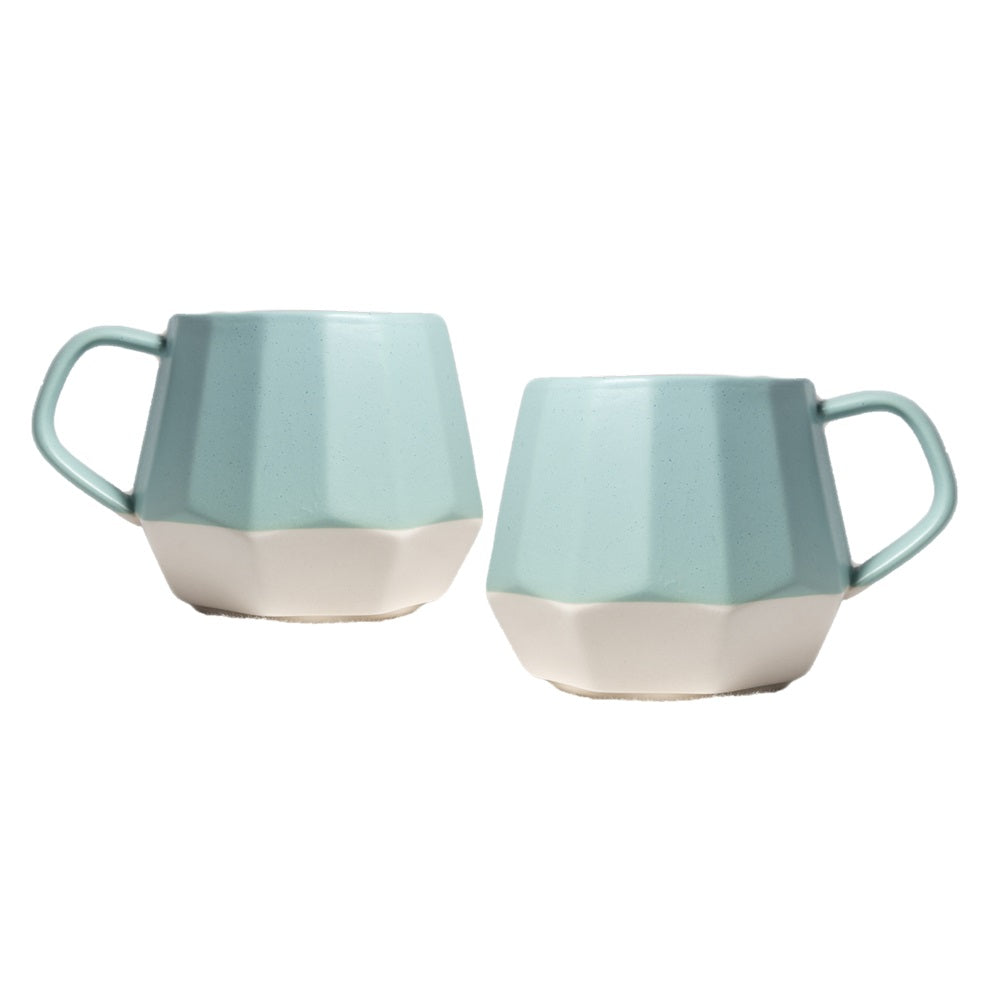 Homvare Porcelain Coffee Mug, Tea Cup for Office and Home Suitable for Both Hot and Cold Beverage