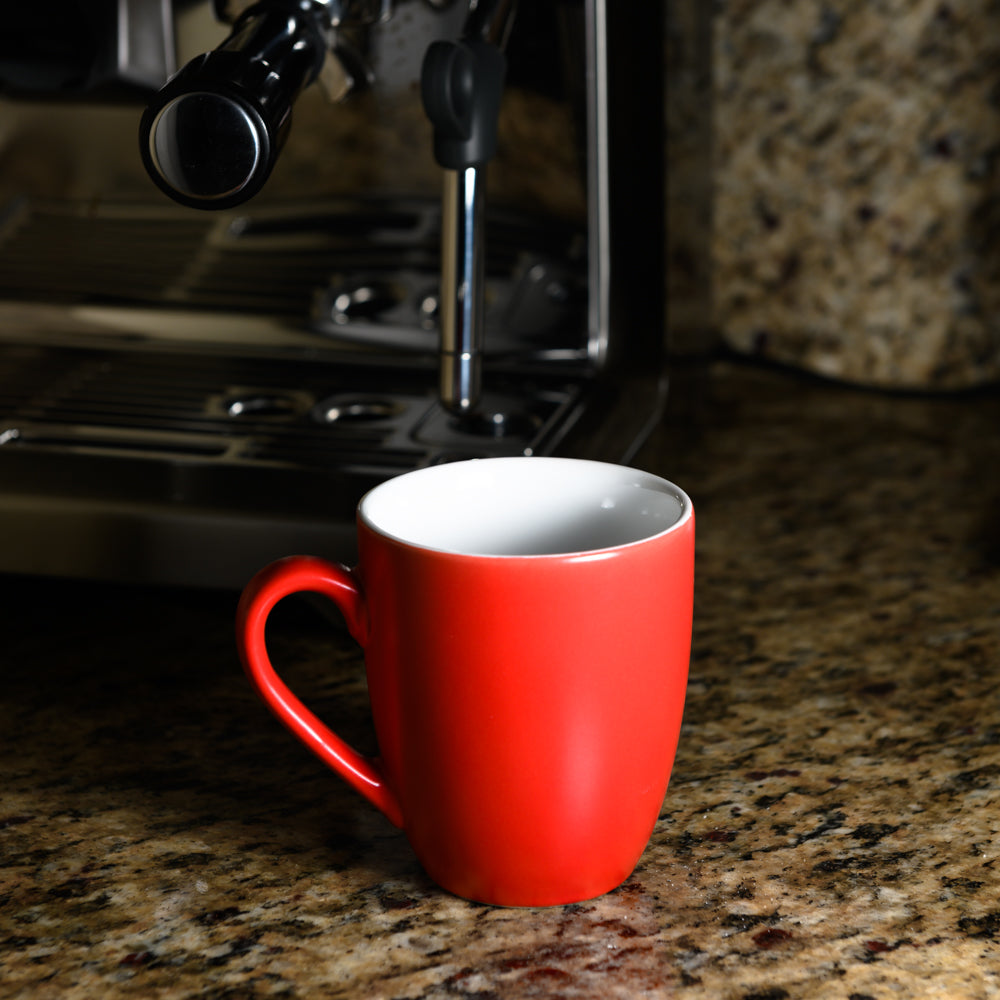 Homvare Porcelain Coffee Mug, Tea Cup, 10 oz