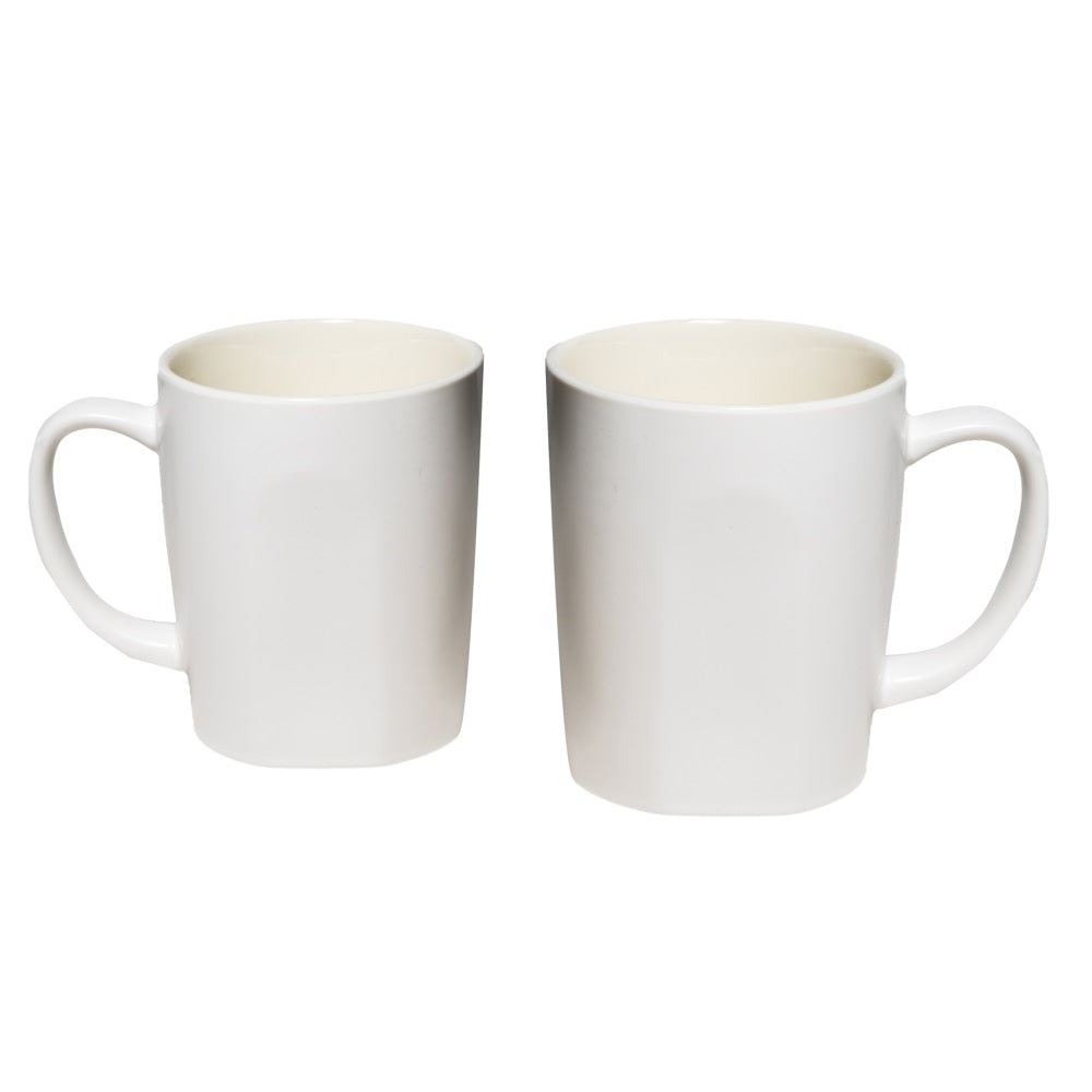 Homvare Porcelain Coffee Mug, Tea Cup for Office and Home Suitable for Both Hot and Cold Beverage