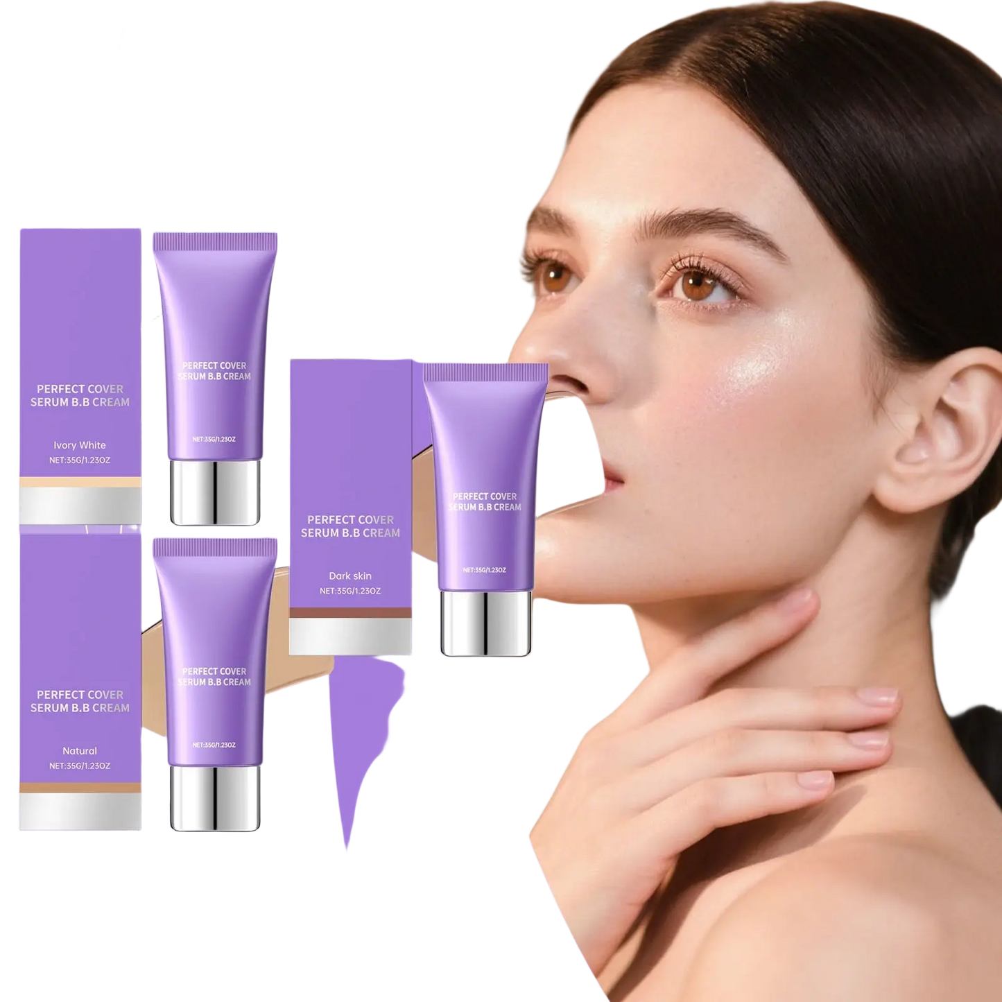 Hydrating Bb Cream Perfect Cover Serum Foundation