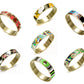 Homvare Women’s Gold Plated Enamel Bracelet