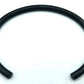 Homvare Unisex Stainless-Steel Matte Black Cuff Bracelet