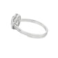 .61ct Mystic Fire Topaz Diamond Ring 10KT White Gold