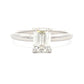 .98ct Moissanite  Sterling Silver