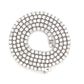 6.85ct Moissanite Tennis Necklace Sterling Silver