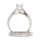 Cubic Zirconia CZ SS Bridal Sterling Silver