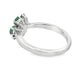 1.14ct Emerald Zircon Ring Sterling Silver