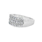 1.00ct Diamond Wedding Band Ring 10KT White Gold