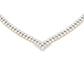 7.00ct Diamond Tennis Necklace 14KT Yellow Gold
