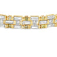 Lab Grown Diamond Tennis Bracelet 14KT Yellow Gold