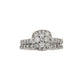 1.30ct Diamond Engagement Ring Set 10KT White Gold
