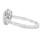 .46ct Quartz Diamond Ring 10KT White Gold