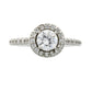 Cubic Zirconium Ring Sterling Silver