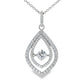 Cubic Zirconia Fashion Pendants Sterling Silver