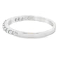 .25ct Diamond Wedding Band Ring 14KT White Gold