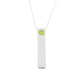 Peridot Fashion Pendants Sterling Silver
