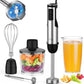 1100w 5-in-1 Hand Immersion Blender and Food Processor Set