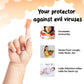 सोल स्ट्रिप्स किड्स इम्युनिटी डिफेंडर वीगन शुगर फ्री - ऑरेंज फ्लेवर 30 स्ट्रिप्स