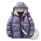 Insulated Hooded Quilted Puffer Jacket for Outdoor Sports