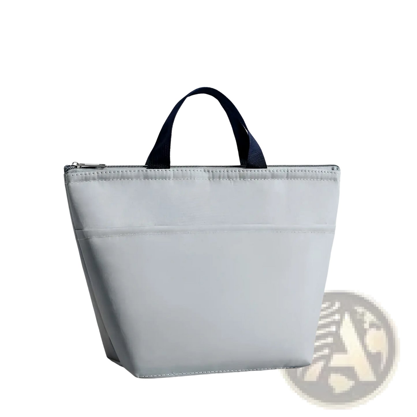 Insulated Oxford Bento Lunch Bag with Zipper Closure