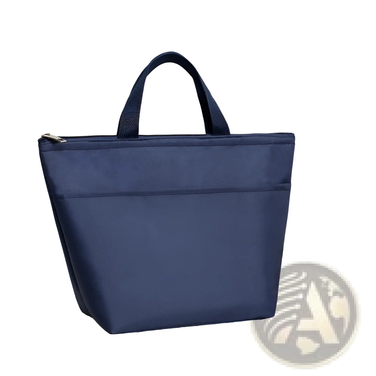 Insulated Oxford Bento Lunch Bag with Zipper Closure