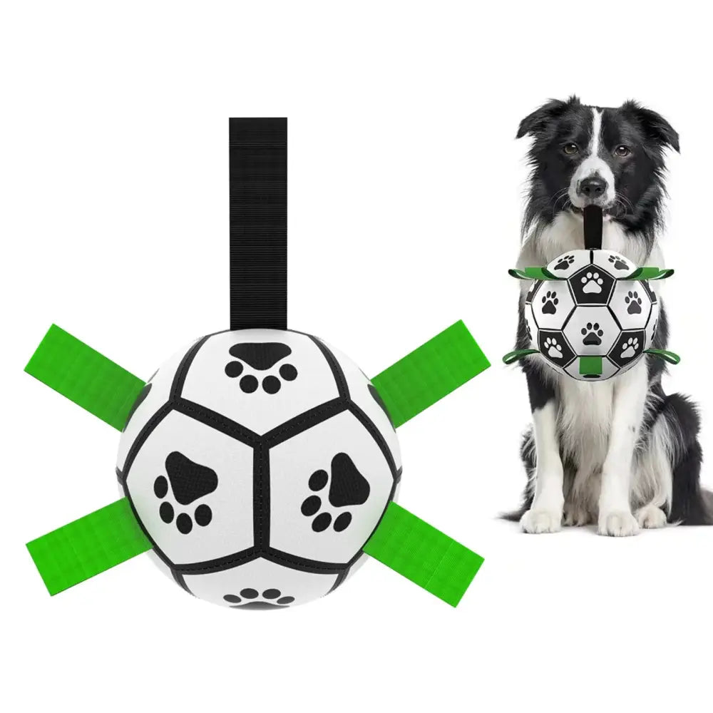 Interactive Halloween Dog Soccer Ball with Grab Tabs