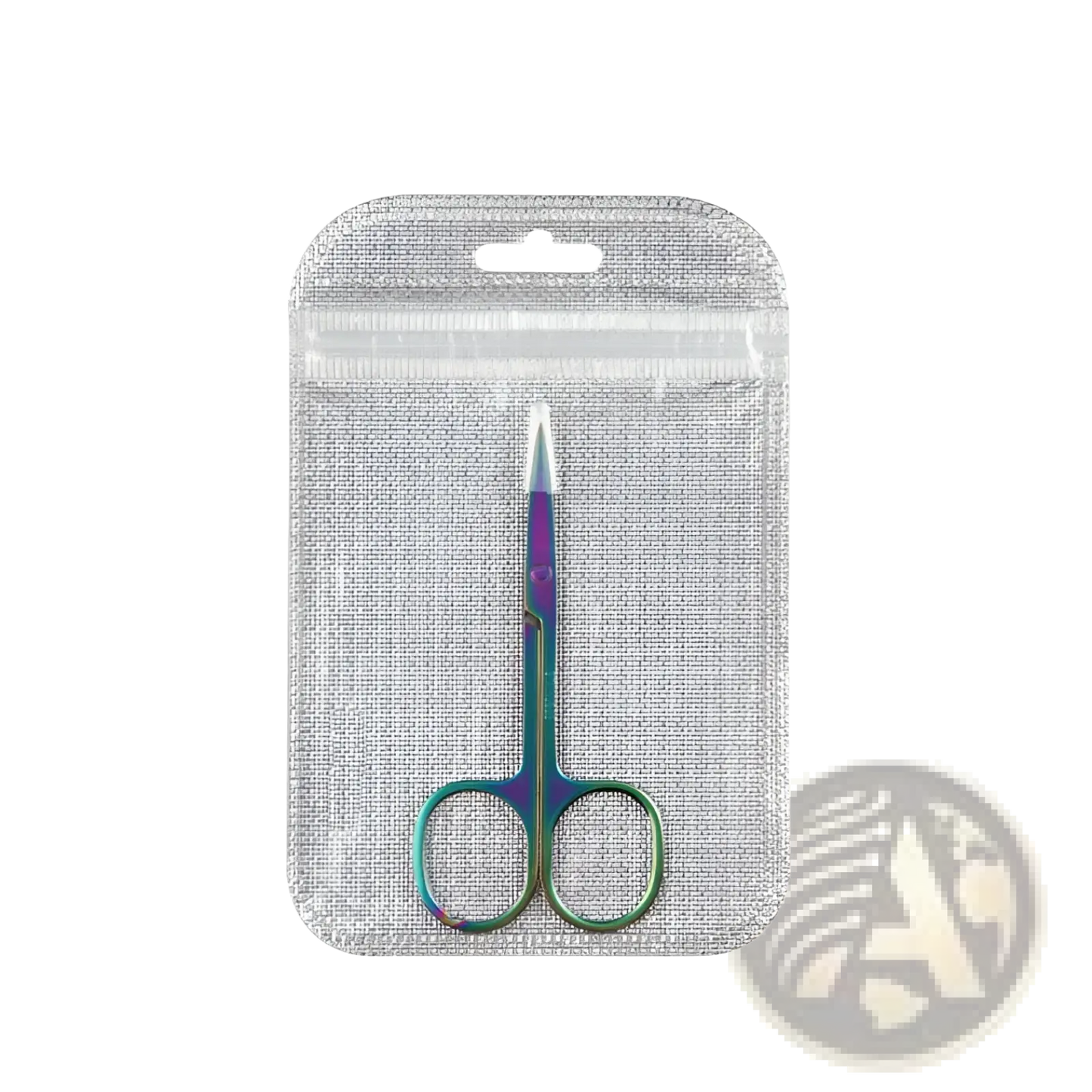 Iridescent Stainless Steel Butterfly Eyebrow Trimmer Scissors