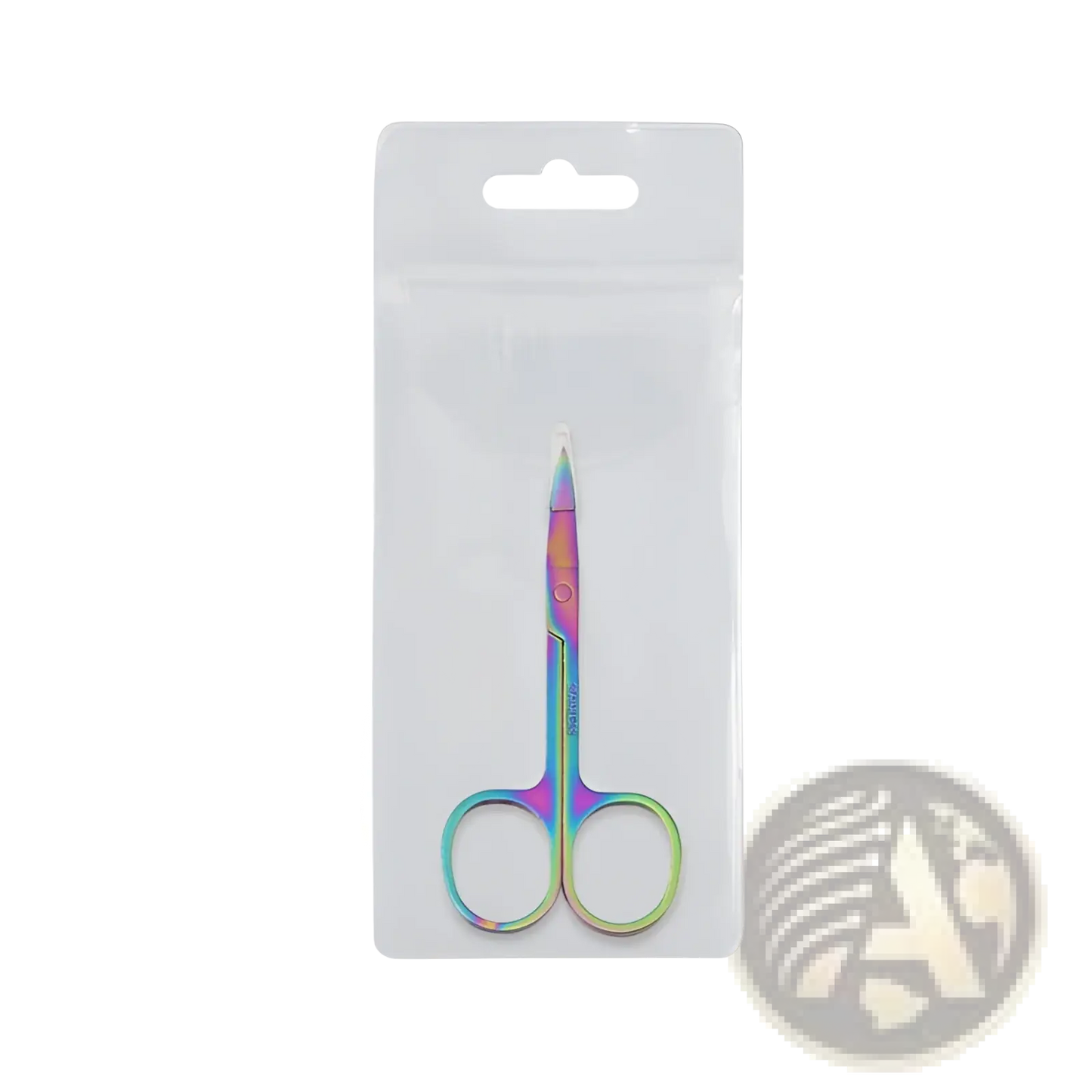 Iridescent Stainless Steel Butterfly Eyebrow Trimmer Scissors