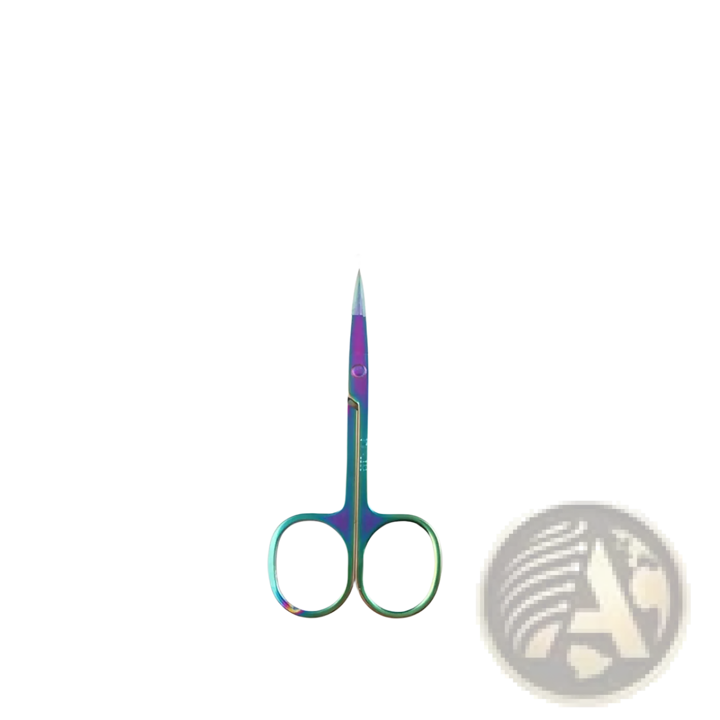 Iridescent Stainless Steel Butterfly Eyebrow Trimmer Scissors