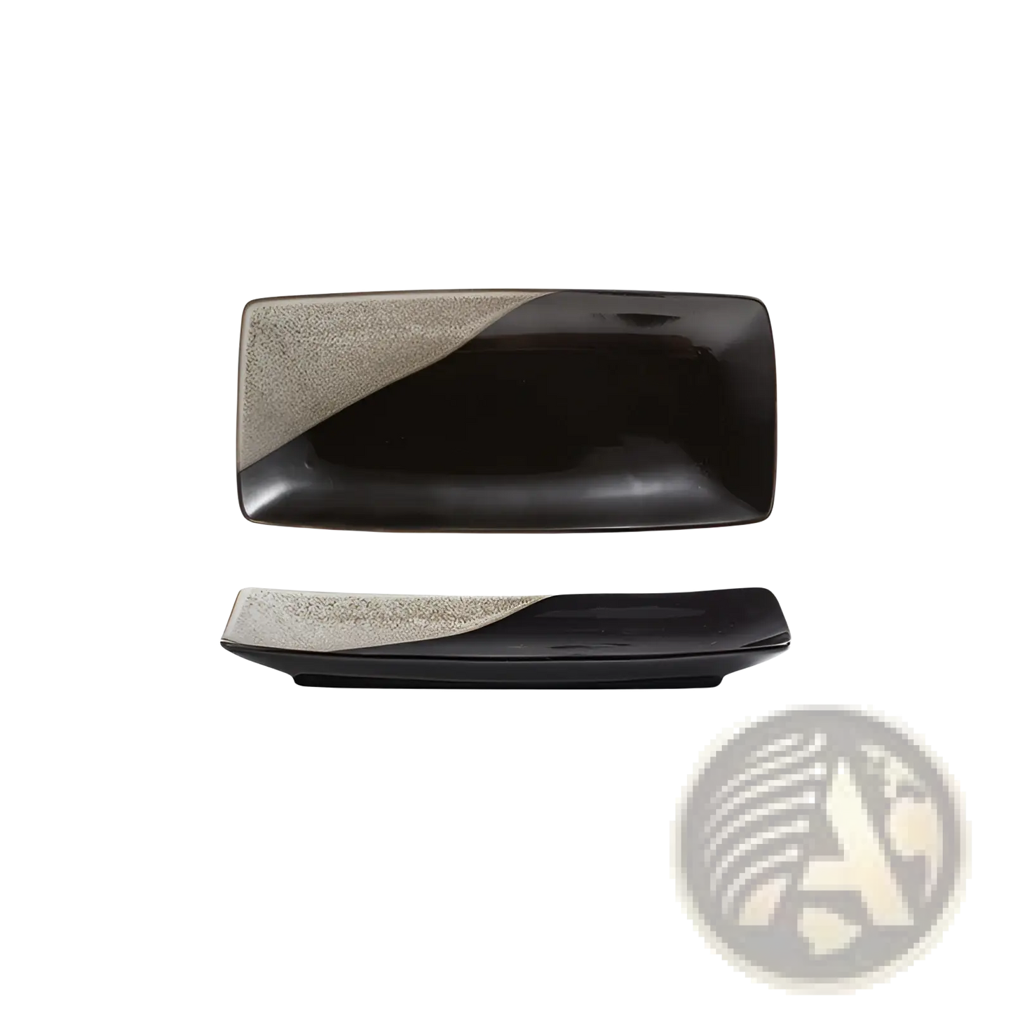 Japanese Ceramic Sushi Plates Rectangular Trays