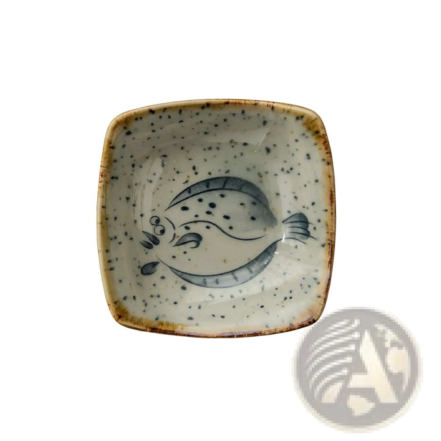 Japanese Style Ceramic Sea Creature Sauce Dish Set