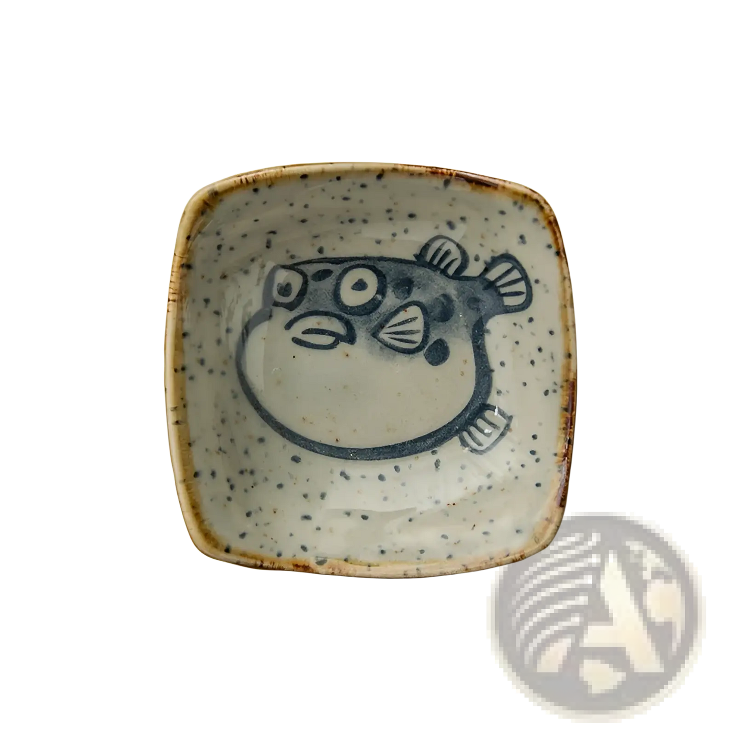Japanese Style Ceramic Sea Creature Sauce Dish Set