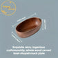 Japanese Sushi Platter Handcrafted Wooden Boat Set