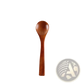 Japanese Wooden Honey Spoon Handcrafted Hemu Wood