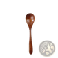 Japanese Wooden Honey Spoon Handcrafted Hemu Wood