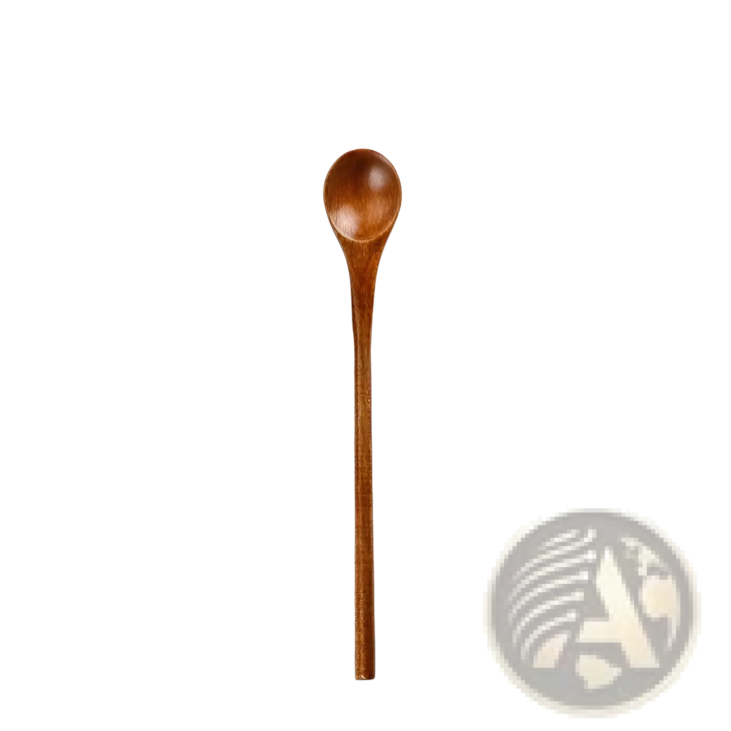Japanese Wooden Honey Spoon Handcrafted Hemu Wood