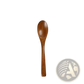 Japanese Wooden Honey Spoon Handcrafted Hemu Wood