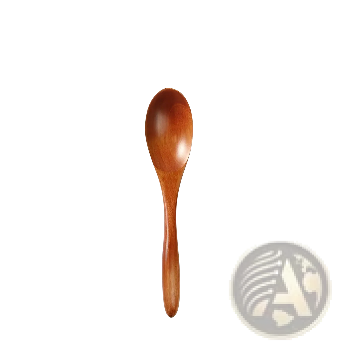 Japanese Wooden Honey Spoon Handcrafted Hemu Wood