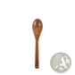 Japanese Wooden Honey Spoon Handcrafted Hemu Wood