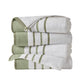 Decorative Cotton Stripe Bath Towel Set - Noelle Collection
