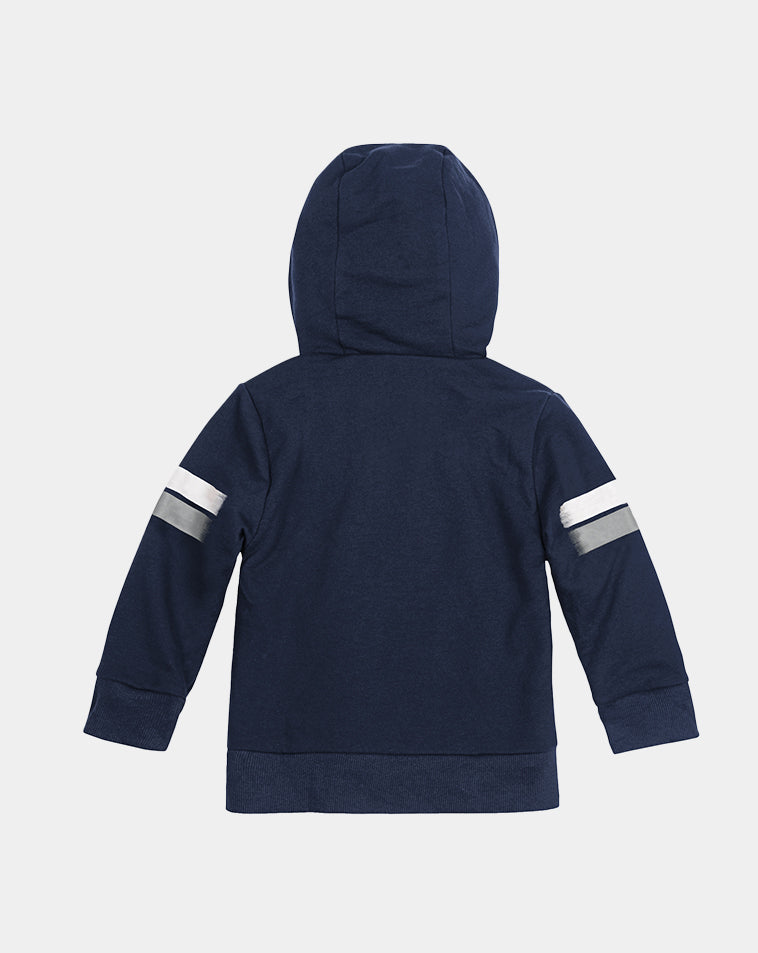 Cubcoats Transforming 2-in-1 Unisex New York Yankees Full-Zip Hoodie & Soft Plushie Navy