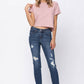 Judy Blue - Vintage Cut Off Relaxed Fit Jeans